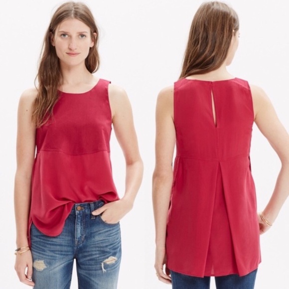 Madewell Tops - Madewell silk Sunbask top
